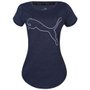 Camiseta Puma Performance Heather Cat Tee Feminina 521180-05