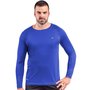 Camiseta Poker M/L Fator de Proteção UV 50+ Masc 04422-AZ