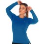 Camiseta Poker M/L Térmica Skin New Feminino 04499-AZR