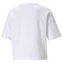 Camiseta Puma Cropped Essentials Logo Feminina 586866-02