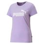 Camiseta Puma Logo Heather Feminina 586876-70