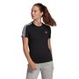 Camiseta Adidas Essentials Slim 3 Stripes Feminina GL0784