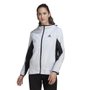 Jaqueta Adidas Corta Vento Logo Aeroready Feminino HF2149