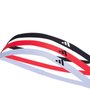 Kit Faixa Adidas Elástica Cabelo Logo C/3 Unidades JJ1175