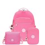 Kit Kipling Mochila, Lancheira e Estojo Glitter Unissex
