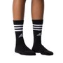 Kit Meia Adidas Cano Alto 3 Listras 3 Pares Unissex IC1321
