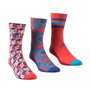 Kit Meia Adidas Farm Rio (3 Pares) Feminina IU3154