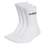 Kit Meia Adidas Linear Crew 3 Pares Unissex KE6125