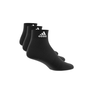Kit Meia Adidas Sportswear Ankle 3P Unissex IC1277