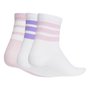 Kit Meia Juvenil Adidas Crew 3 Pares Junior JG3693