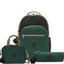 Kit Kipling Mochila, Estojo e Lancheira Unissex