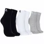Meia Adidas Ankle Cano Médio 3 Pares DZ9434