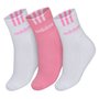 Meia Adidas Logo Linear 3 Stripes Unissex IC1297