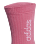 Meias Adidas Logo Linear 3 Pares Unissex H35677