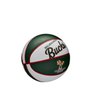 Mini Bola Basquete Wilson NBA Retro Bucks WTB3200XBMIL