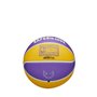 Mini Bola Basquete Wilson NBA Retro Lakers WTB3200XBLAL