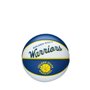 Mini Bola Basquete Wilson NBA Retro Warriors WTB3200XBGOL