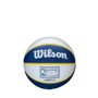 Mini Bola Basquete Wilson NBA Retro Warriors WTB3200XBGOL