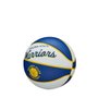 Mini Bola Basquete Wilson NBA Retro Warriors WTB3200XBGOL