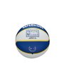 Mini Bola Basquete Wilson NBA Retro Warriors WTB3200XBGOL