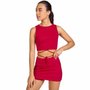 Saia Alto Giro Hyper Ajustada Feminino 2331025-C5654