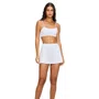 Saia Shorts Alto Giro Eterna Sobreposta Fem 101030-C0001