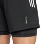 Shorts Adidas Own The Run 2 em 1 Masculino JM5400