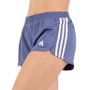 Shorts Adidas Pacer 3 Listras  Knit Feminino HY1800