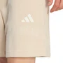 Shorts Adidas Seasonal Essentials Masculino KX9537 Bege/Branco