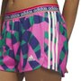 Shorts Adidas X Farm Rio Pacer 3 Listras Feminino HS1197