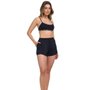 Shorts Alto Giro Piquet Sobreposto Feminino 2511101-C0049