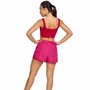 Shorts Alto Giro Tecnopan Abertura Lateral Fem 2331029-C5654