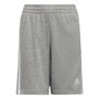 Shorts Infantil Adidas Moletom 3 Stripes HF1901