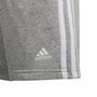 Shorts Infantil Adidas Moletom 3 Stripes HF1901