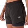 Shorts New Balance Sport Essentials 2 in 1 Fem WS41225B-BK