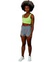 Top Alto Giro Hyper Costas Regata Feminino 2211508-C5389