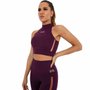 Top Alto Giro Hyper Gola Alta c/ Zíper Fem 2212502-C5386