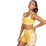 Top Mini Alto Giro Canelado Bicolor Feminino 2332517-C5668