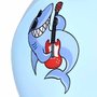 Touca Infantil Speedo de natação Fun Tubarão 528889-792